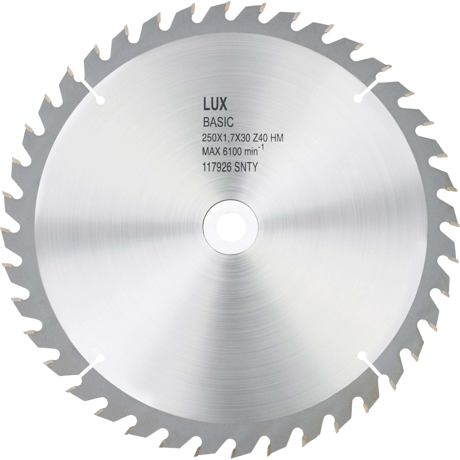 E-shop LUX-TOOLS List kotúčovej píly zo spekaného karbidu na drevo priemer 350 mm, 40 z
