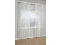 Bennetti Záves so skrytými pútkami Dolly-Voile výšivka prírodná 245 x 140 cm