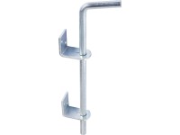 Zarážka brán žiarovo pozinkovaná 400 mm x 14 mm