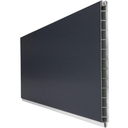 GroJa BasicLine Jednoduchý profil Anthracite 180 x 30 x 19 cm