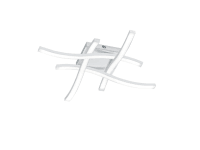 Reality LED stropné svietidlo Route 460 x 70 x 460 mm