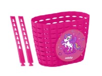 WISTA Košík na bicykel detský, ružový
