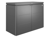 Biohort Záhradný box HighBoard 160 tmavo sivý, 160 x 70 x 118 cm