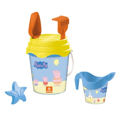 Mondo Vedierková súprava na piesok prasiatko Peppa, 6-dielna