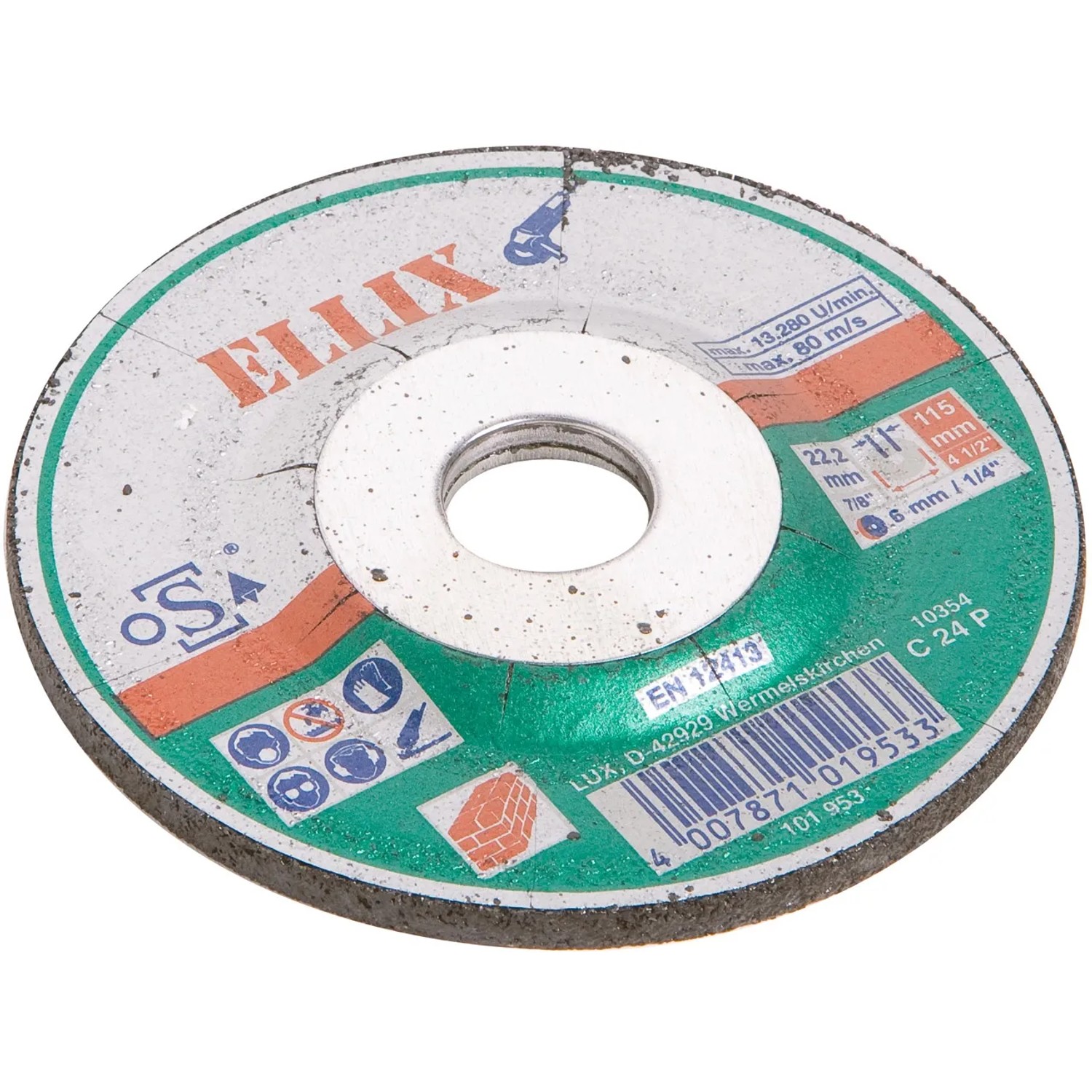 E-shop ELLIX Hrubovací kotúč na kameň Ø 115 mm
