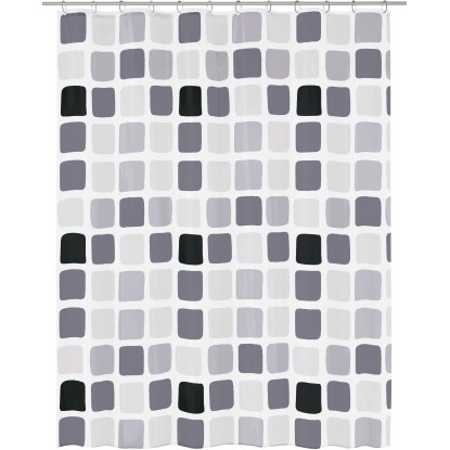 Kleine Wolke Sprchový záves Sonny antracitový 180 x 200 cm