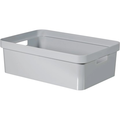 Curver Úložný box Infinity sivý 30 l, 55,4 x 37,3 x 17,8 cm