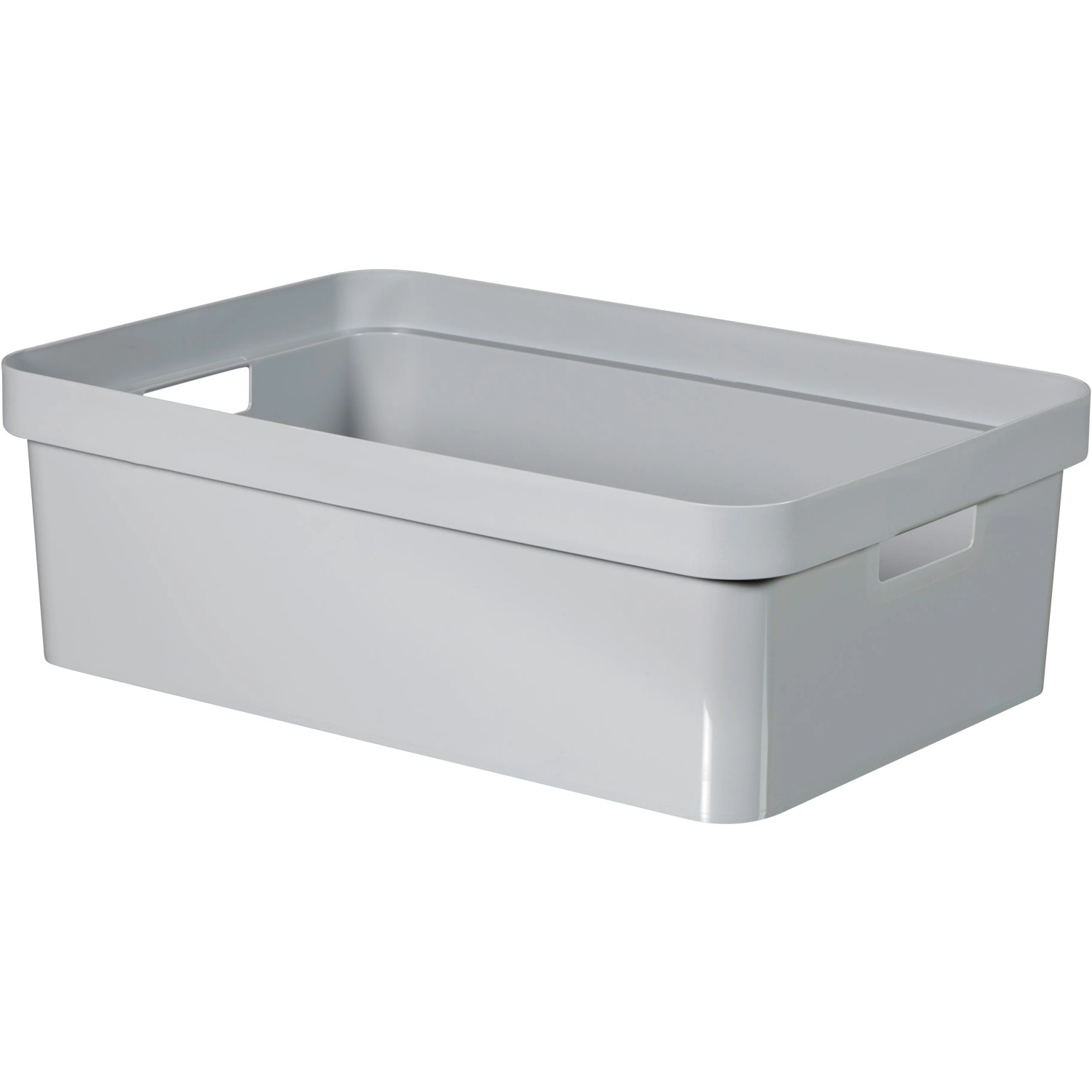 E-shop Curver Úložný box Infinity sivý 30 l, 55,4 x 37,3 x 17,8 cm