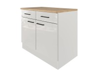 Flex-Well Kuchynská skrinka Lund spodné zásuvky + dvierka 100 x 85 x 57,1 cm Flex-Well Kuchynská skrinka Lund spodné zásuvky + dvierka 100 x 85 x 57,1 cm