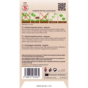 GardenSeed Premium Semienka Cibuľa ozimná Augusta