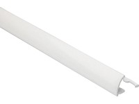 Arcansas Ochranný profil RONDALU alu práškovo lakovaný biely 8 x 24 x 2700 mm