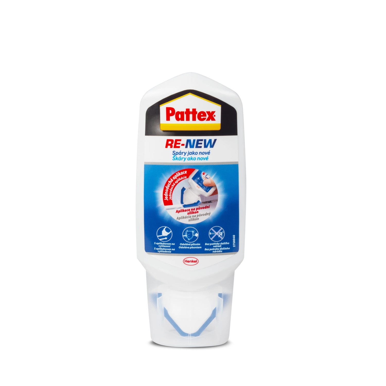 E-shop Pattex Obnovovač silikónu Re-NEW, biely, tuba, 80 ml