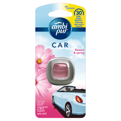 Ambi Pur Vôňa do auta CAR Jaguar Flowers & Spring 2 ml