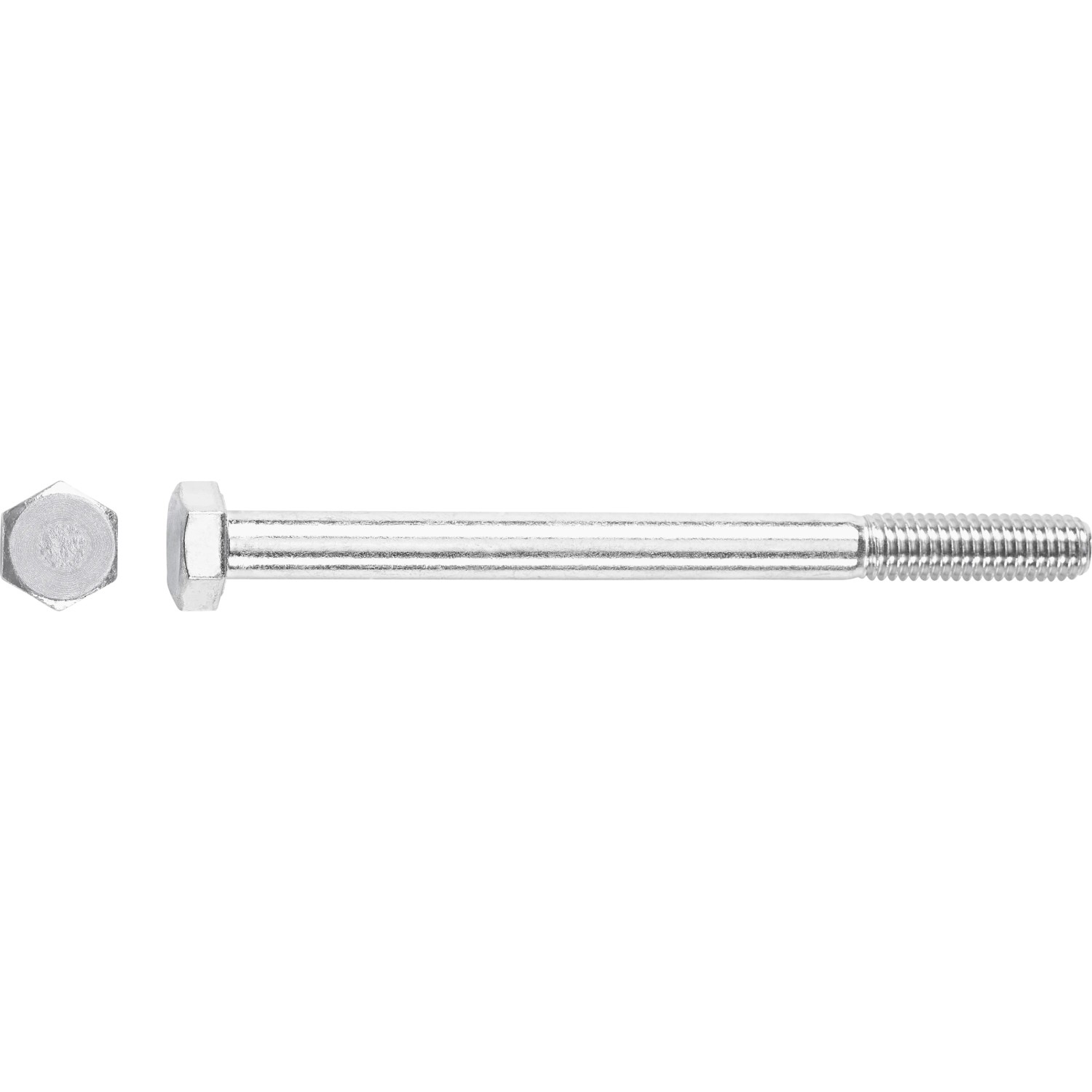 E-shop Skrutka so šesťhrannou hlavou SW10 čiastočný závit pozinkovaný M8 x 100 mm, 50ks