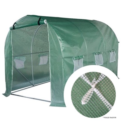 M.A.T. Plachta pre fóliovník XXL, zelená, 450 x 200 x 200 cm