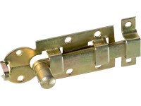 Okenná zástrč s gombíkom nažlto pozinkovaná 60 mm x 25 mm