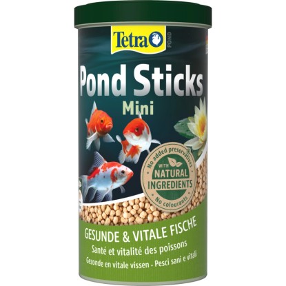 Tetra Pond Plávajúce tyčinky pre menšie ryby Sticks Mini, 1 l