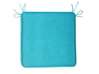 Podsedák so šnúrkami modrý bodka 36 x 36 x 2 cm