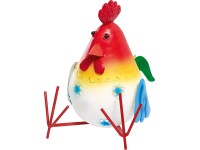 Dekoratívna figúrka Kohút sediaci 24 x 23 cm