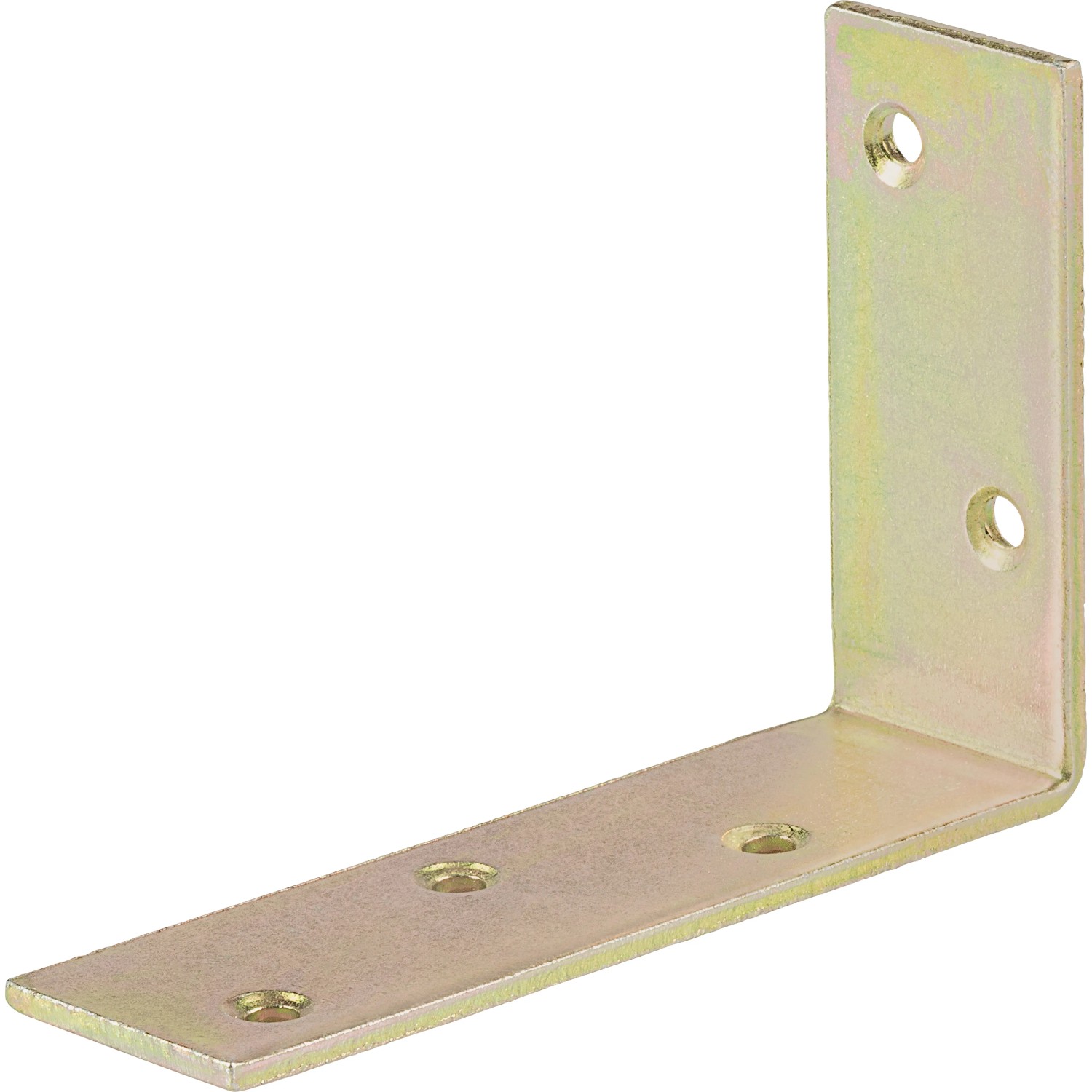 E-shop Konštrukčný uholník žlto pozinkovaný 70 mm x 100 mm x 30 mm