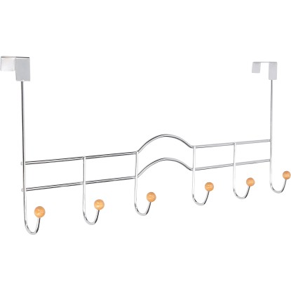 Siro Súprava háčikov na dvere 1829 kov pochrómovaná lesklá dĺžka 490 mm