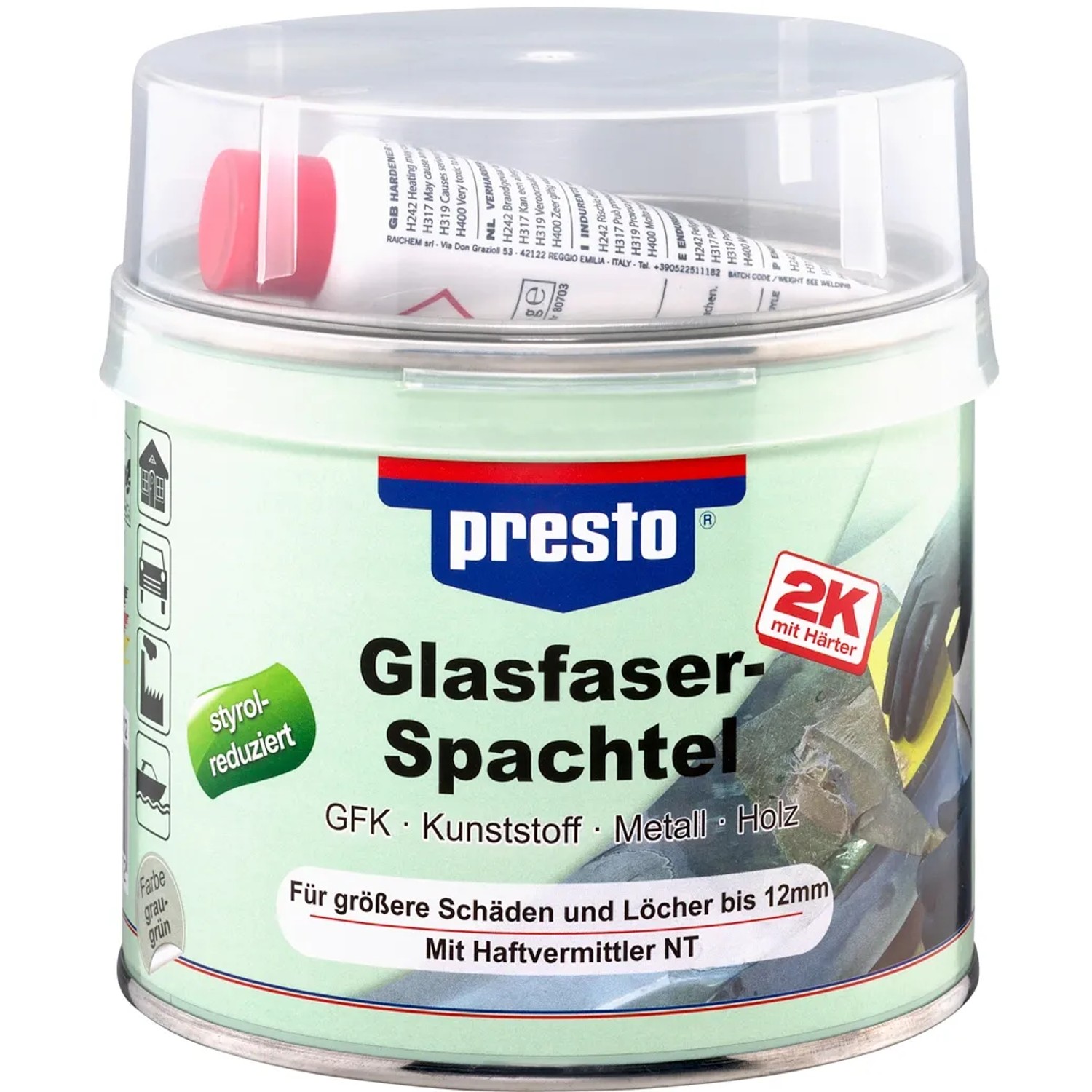 E-shop Presto tmel so skleným vláknom 1 kg