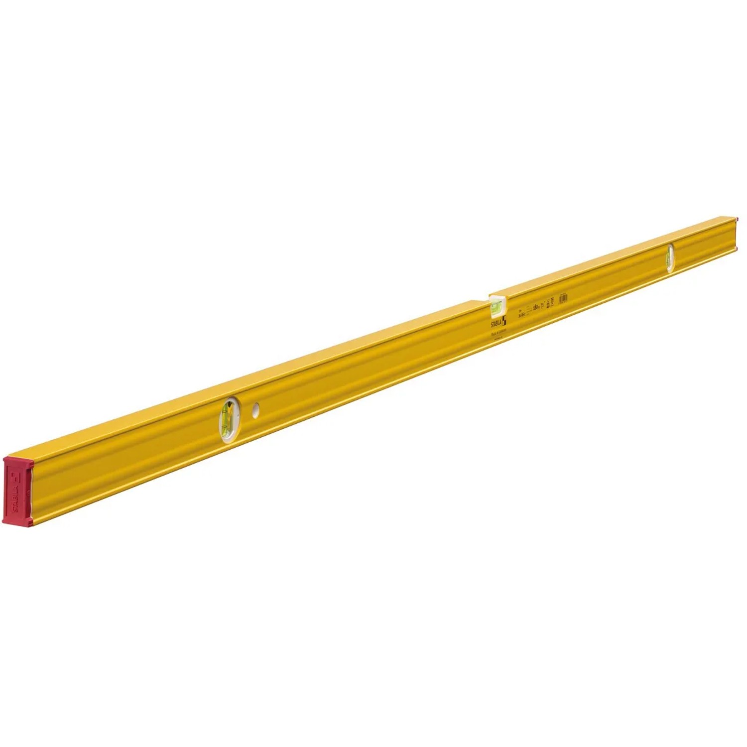 E-shop STABILA Vodováha, typ 80 AS-2, 3x libela, 180 cm