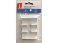 Bondecor Magnetický zakladač pre 4 popisovače, biela
