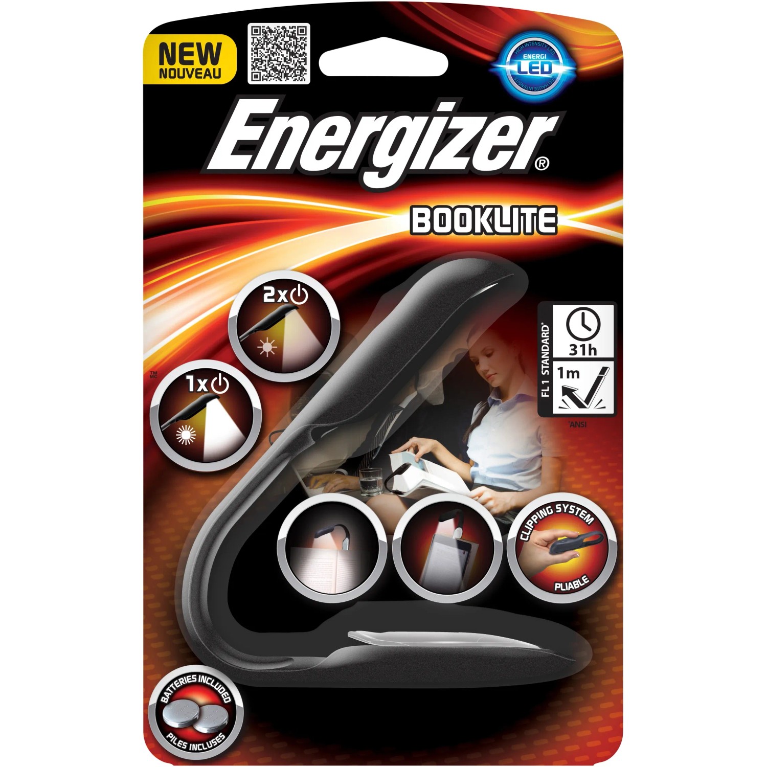 E-shop Energizer Svietidlo Booklite 2CR2032, 1 ks