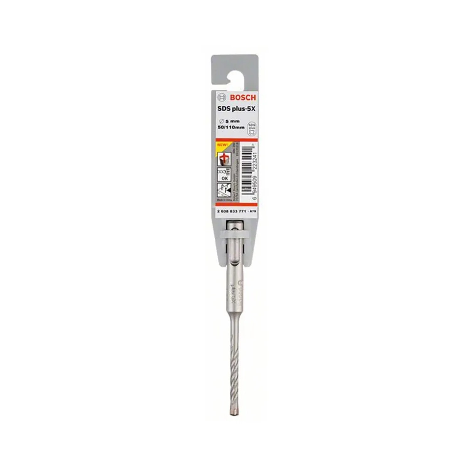 E-shop Bosch Vrták do muriva a betónu SDS plus-5X, 5 x 50 x 110 mm