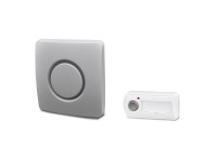 Elektrobock bezdrôtový zvonček BZ10-4 strieborný