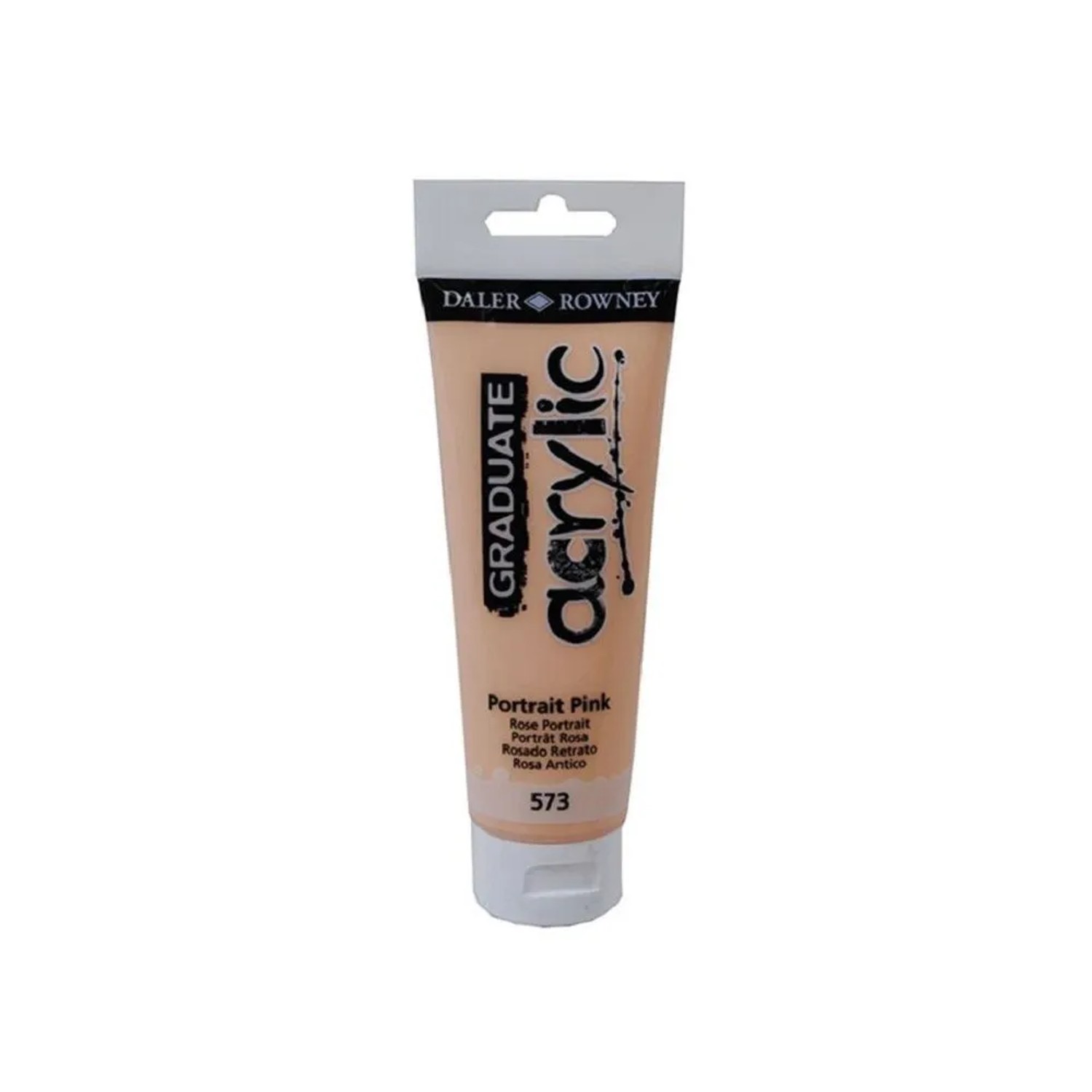 E-shop Daler Rowney Akrylová farba GRADUATE portrétová ružová, 120 ml