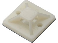 OBI Nalepovací sokel 2 cm x 2 cm biela, 20 ks