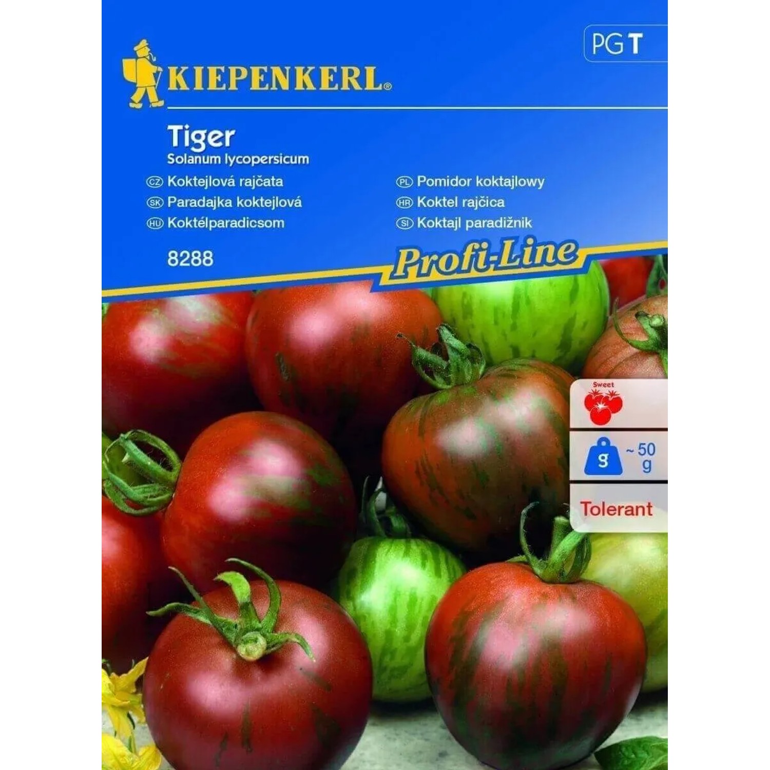 E-shop Kiepenkerl Semená Paradajka koktejlová Tiger