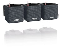 Lechuza Súprava kvetináčov Green Wall Home Kit Color bridlicovo sivá 48 cm