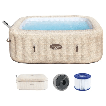 Bestway Vírivka LAY-Z-SPA Whirlpool Rome AirJet, pieskový mramor, 201x201x71 cm