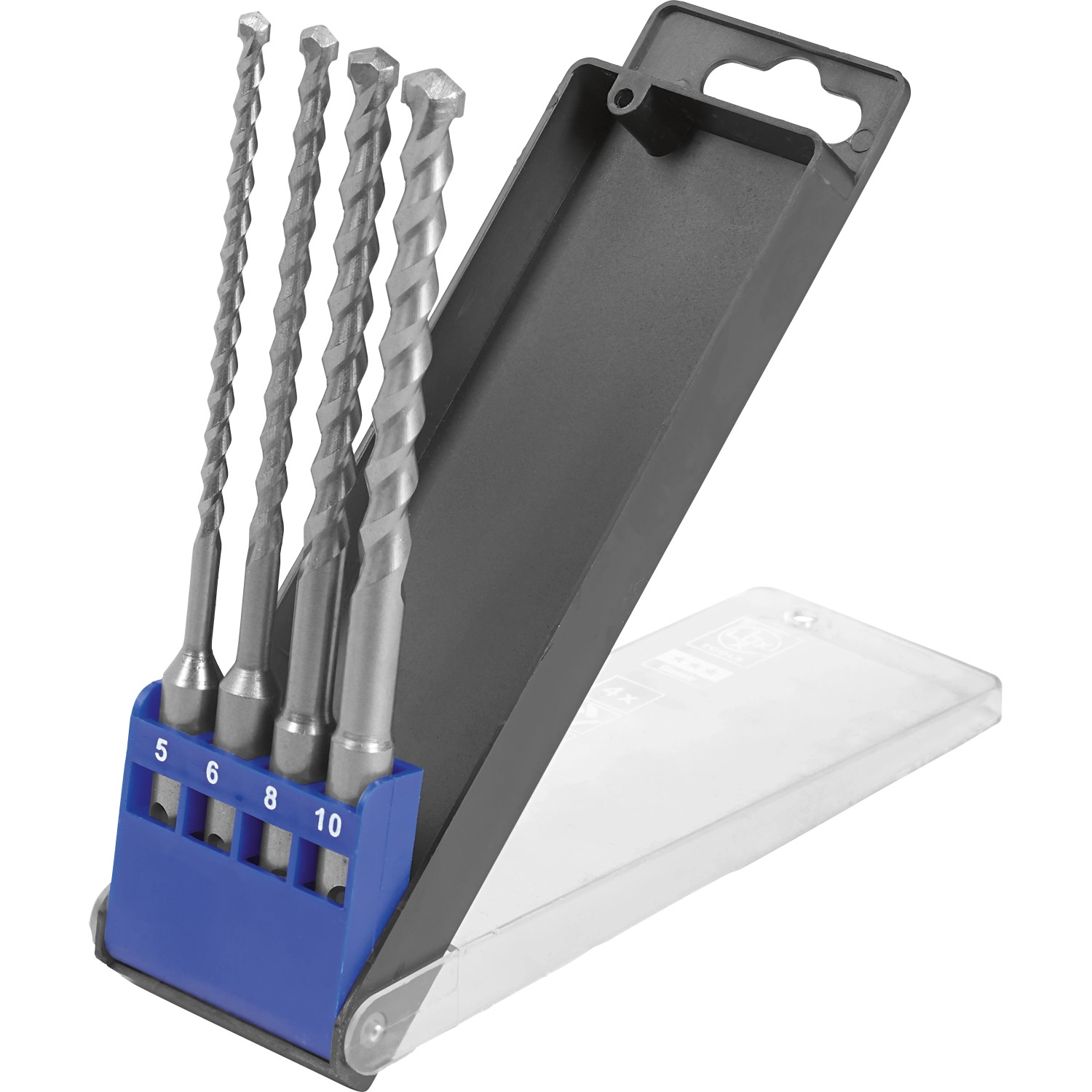 E-shop LUX-TOOLS Súprava vrtákov Classic SDS-Plus 4-dielna