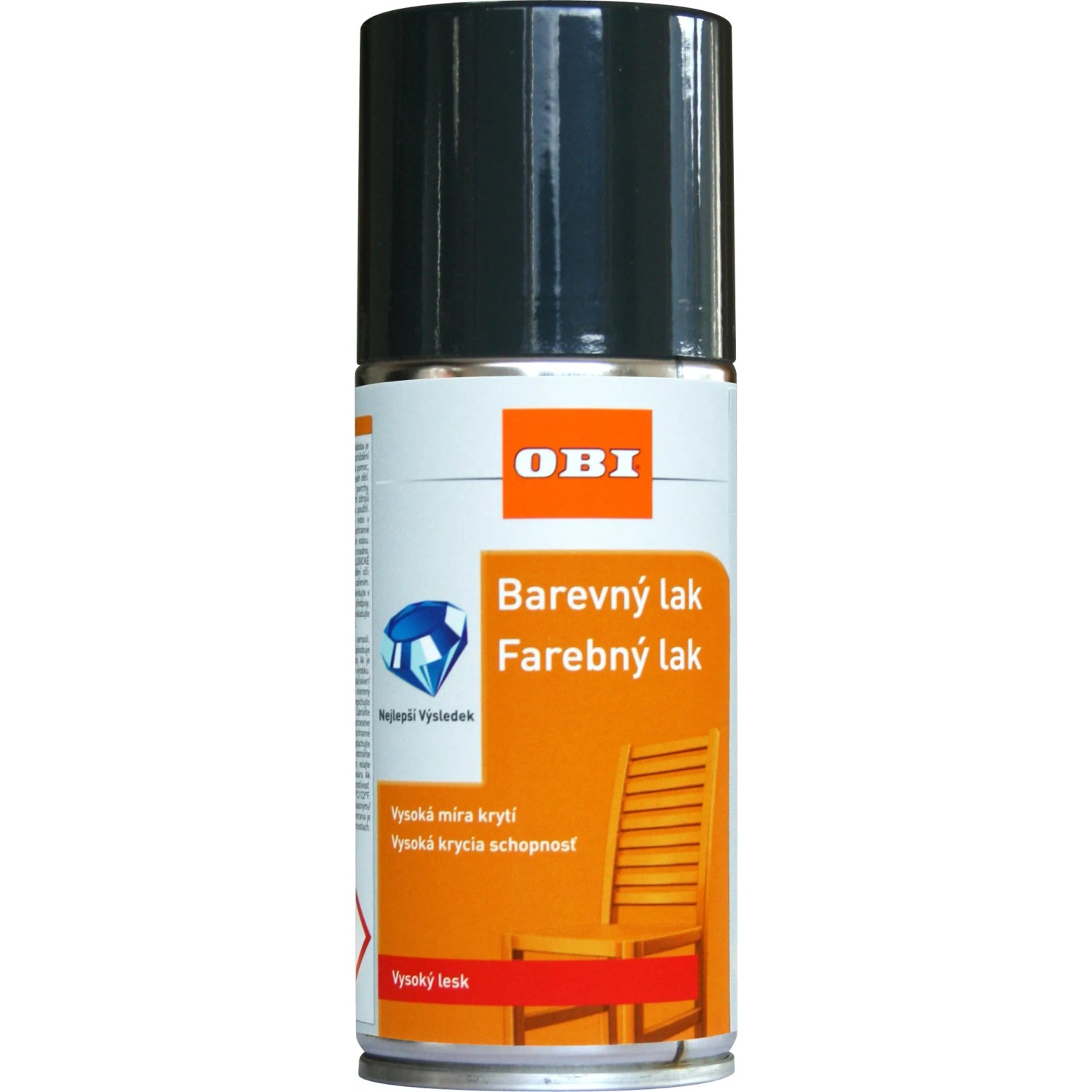 E-shop OBI Lak v spreji vysoko lesklý RAL 7016 antracitová sivá 150 ml