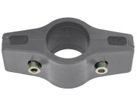 Dvojitá spojka na zvárané pletivo čierna 34 mm