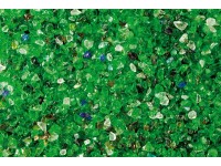 Sklenená drvina záhradná zelená 4 - 8 mm 10 kg PE vrece Sklenená drvina záhradná zelená 4 - 8 mm 10 kg PE vrece