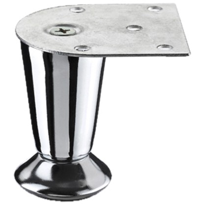 Hettich Nábytková noha Ola pr. 22-35 x 70 mm chrómovaná