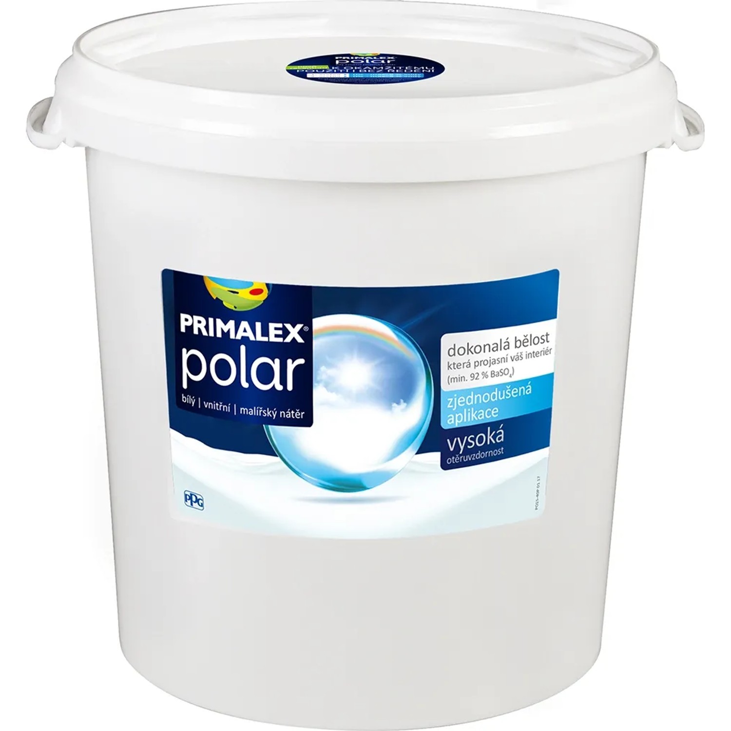 E-shop PRIMALEX Vnútorný maliarsky náter Polar biely 40 kg
