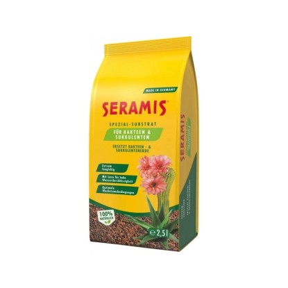 SERAMIS Špeciálny substrát pre kaktusy a sukulenty 2,5 l