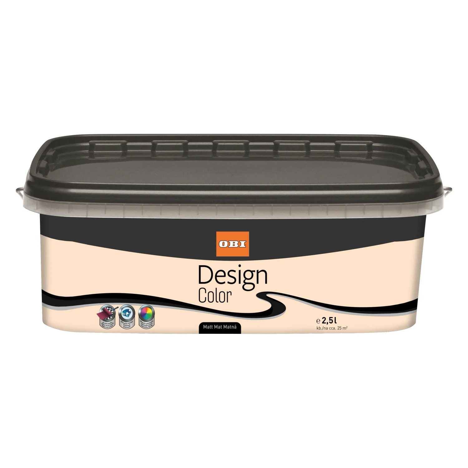 E-shop OBI Interiérová farba Design Color matná Pale Brown 2,5 l