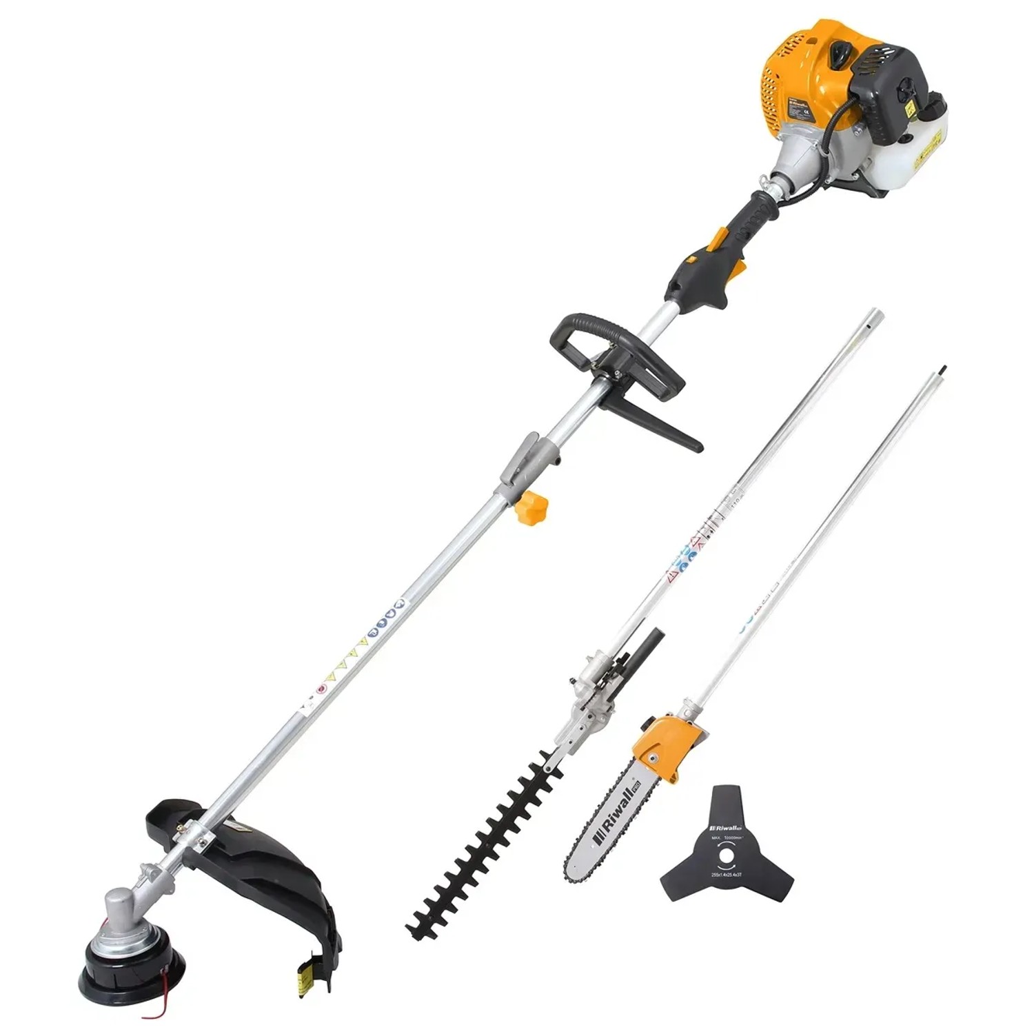 E-shop Riwall PRO Multifunkčný krovinorez RPMT 520 s benzínovým motorom 4v1