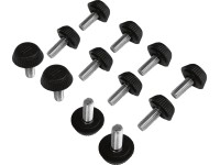 OBI Súprava krytov nôh pre pivný set Brookfield 12dielna