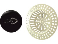 Sitko do drezu veľké + zátka plast 4 ks