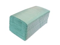 Utierky papierové skladané zelené