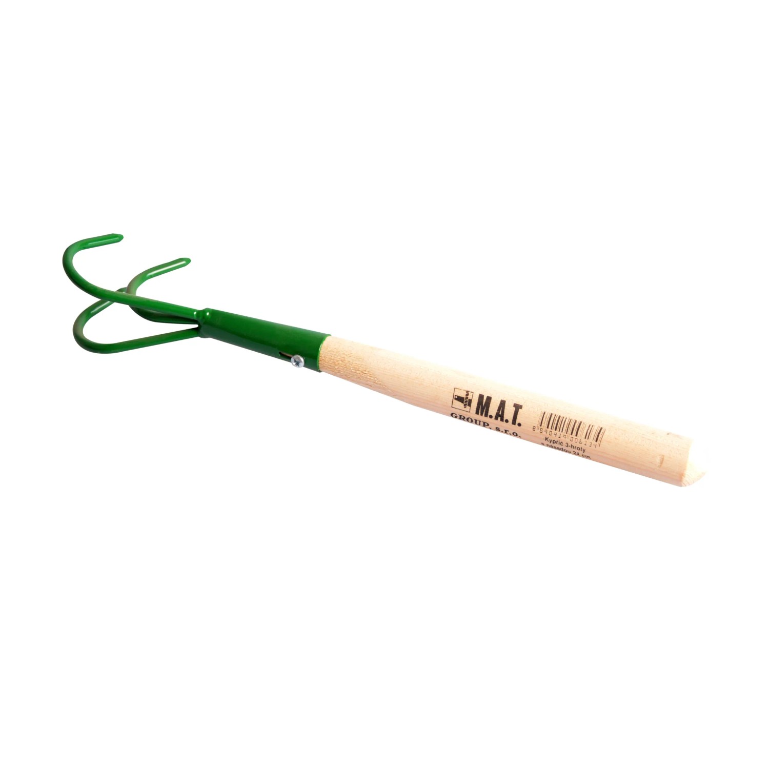 E-shop M.A.T. Kyprič pôdy 3 hroty, s drevenou násadou 24 cm