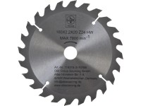 LUX-TOOLS Pílový kotúč z tvrdokovu do dreva, 24 zubov, pr. 160 x 20 mm